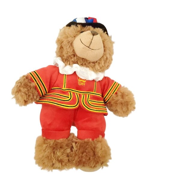 Beefeater Bear Plush Toy With‎ Red Uniform & Black Hat - Picture 6 of 7